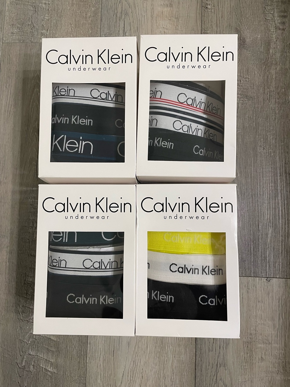 Calvin Klein cotton Stretch  boxer briefs 3-pack random colors Brand New